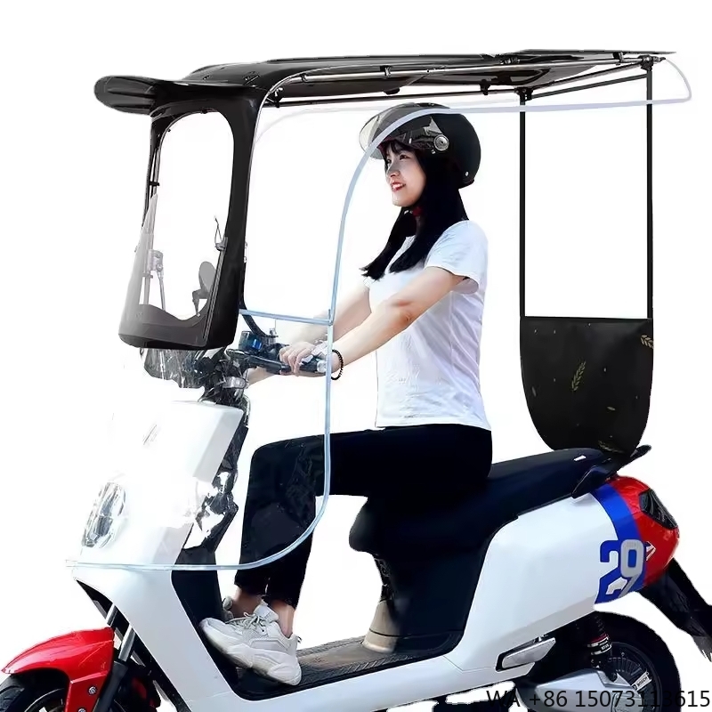 Electric Scooter Rain Cover - Aangepaste Kleur Zonnescherm Scooter Zonnedak Waterdichte