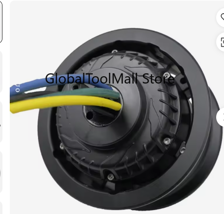 60V 5000W Brushless Hub Motor - 11 inch 52V 60V 72V 120V