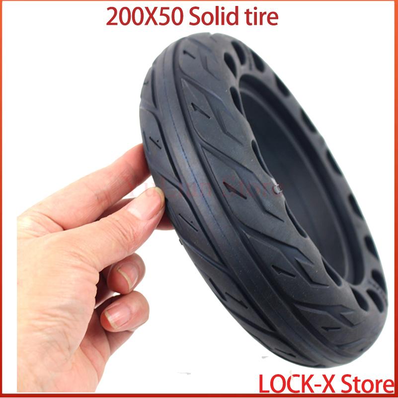 Scooter Tire - Verdikte, massieve, niet-opblaasbare band van 200x50,