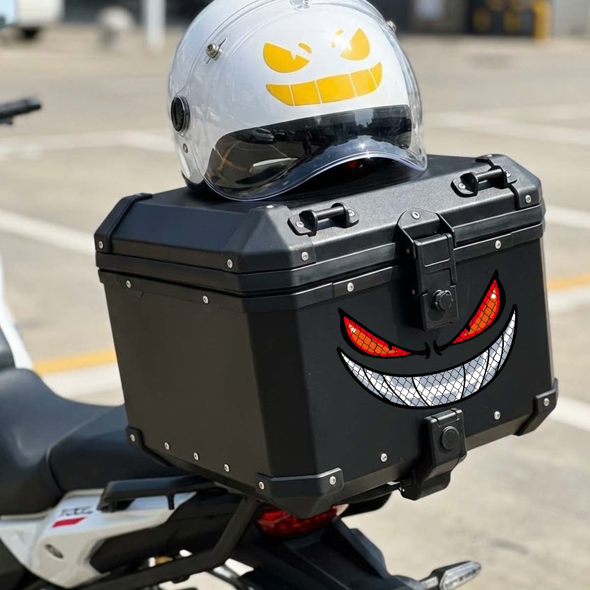JDM Demon Eyes Gengar reflecte - Scooter Helmet Set recensie en prijs