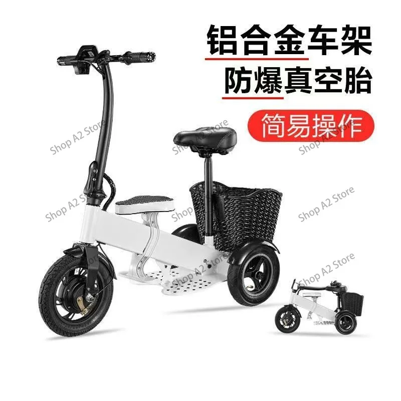 Vouwbare 3-wielige mobiliteits - Folding Electric Scooter recensie en prijs