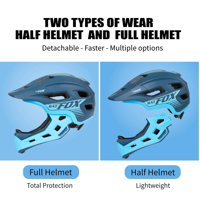 BATFOX Integraalhelm Afneembar - Scooter Helmet Set recensie en prijs