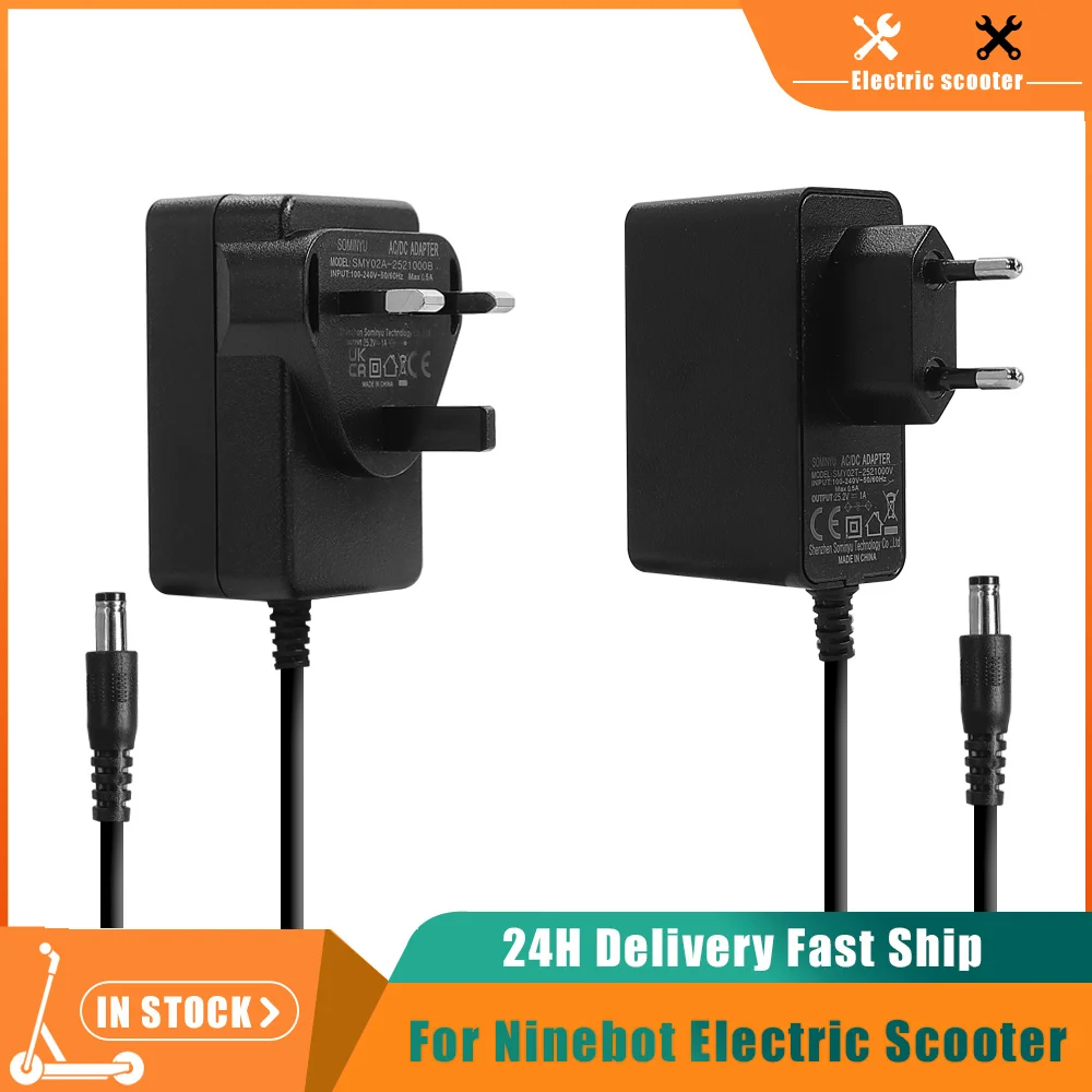 25.2V 1A Oplader voor Ninebot  - Electric Scooter Charger recensie en prijs