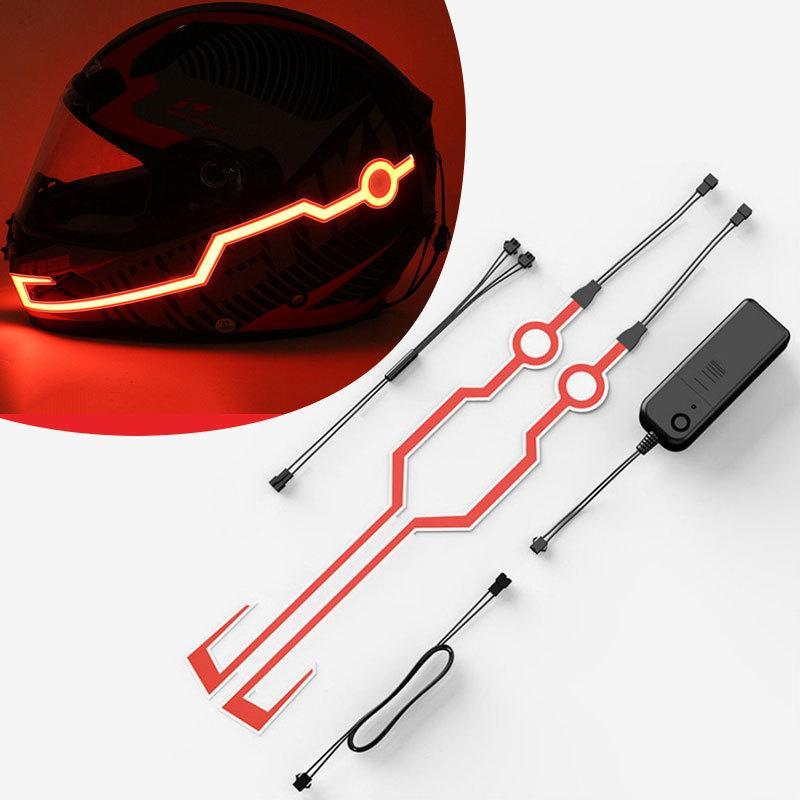 LED-motorhelmwaarschuwingslamp - Scooter Helmet Set recensie en prijs