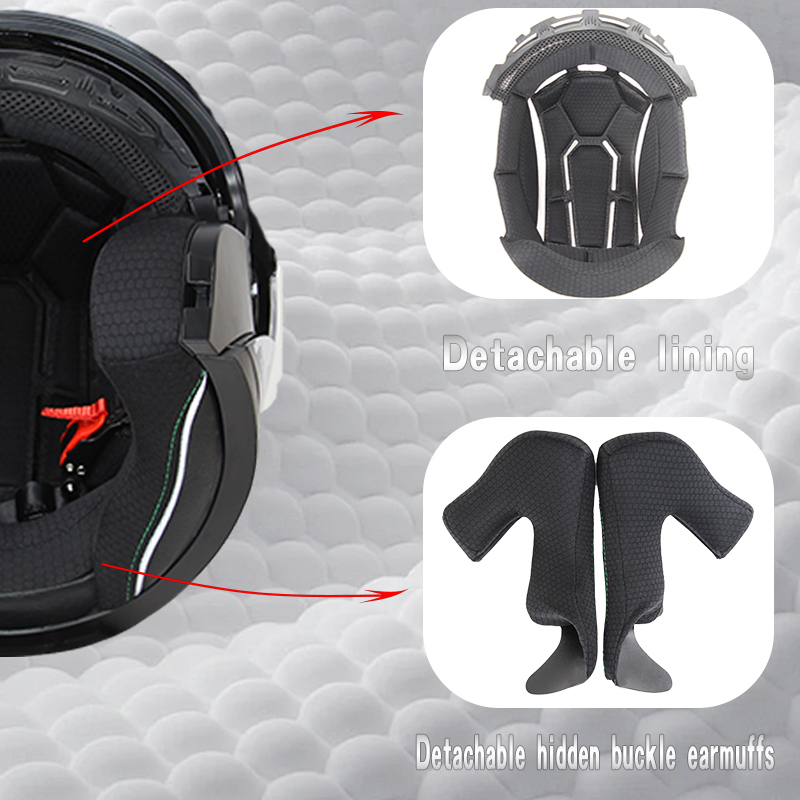 715 motorfiets open helm voor  - Scooter Helmet Set recensie en prijs